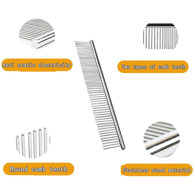 Small Dog Grooming Brush - Perfect for Shih Tzus, Yorkies, and Maltipoos - Ideal Puppy Hair Brushes for Maltese and Small Breeds