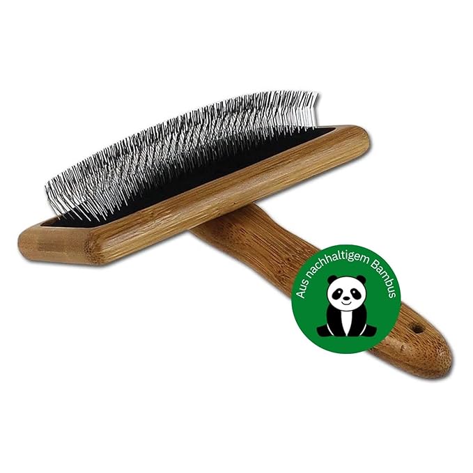 Slicker Brush with Stainless Steel Pins for Pets, Large