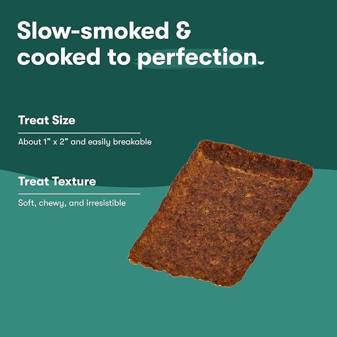 Jinx Tenders Chicken Jerky Dog Treats, All Natural Ingredients, Soft & Chewy, Low-Calorie, Slow-Smoked Chicken & Sweet Potato, No Fillers, 5oz, 6 Pack