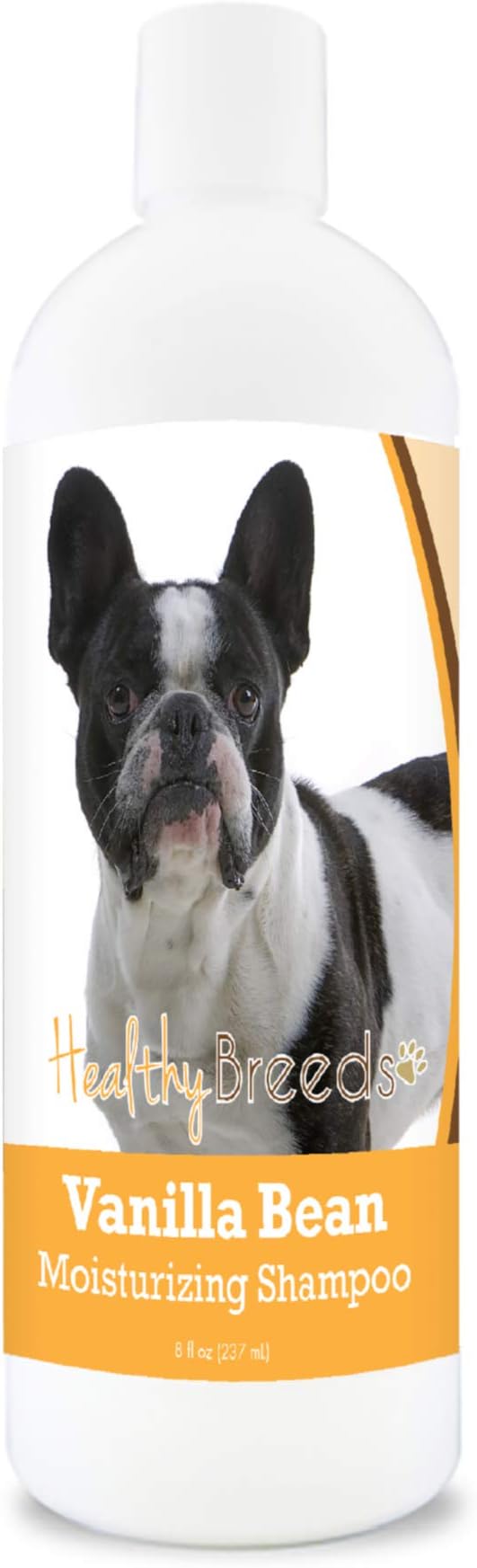 Healthy Breeds French Bulldog Vanilla Bean Moisturizing Shampoo + Conditioner - with Vitamins A, D, E + Coconut Oil - 8 oz