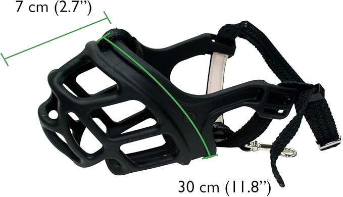 ZEUS TPR Muzzle, Black, Medium