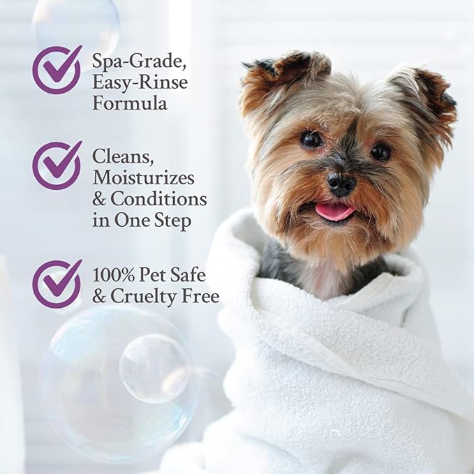 Ginger Lily Farms Dog & Pet Formula 2-in-1 Shampoo & Conditioner, 100% Vegan & Cruelty-Free, Coco Mango, 1 Gallon Refill (128 fl oz)