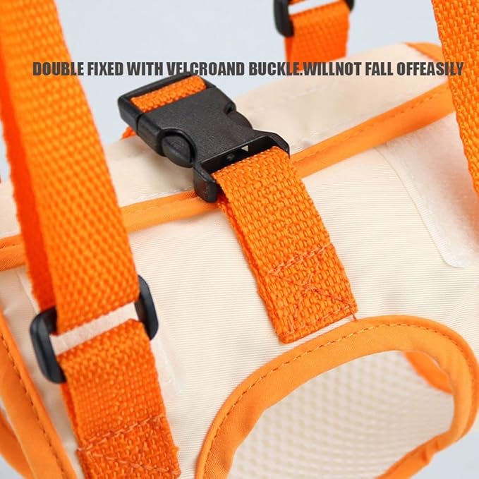gofidin Pet Auxiliary Belt Lift Support Harness Disabled Dog Walking Belt Dog Hind Leg Support Sling