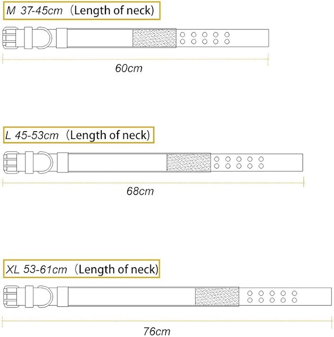 OneTigris Military Adjustable Dog Collar with Metal D Ring & Buckle 2 Sizes (Black, M)