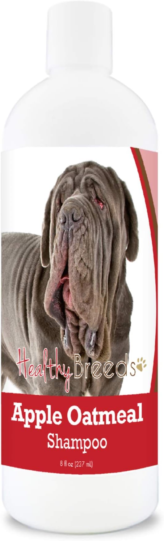 Healthy Breeds Neapolitan Mastiff Apple Oatmeal Dog Shampoo - All Natural, Tearless & Hypoallergenic Cleanser & Conditioner - Best for Dry, Itchy or Irritated Skin - 8 oz
