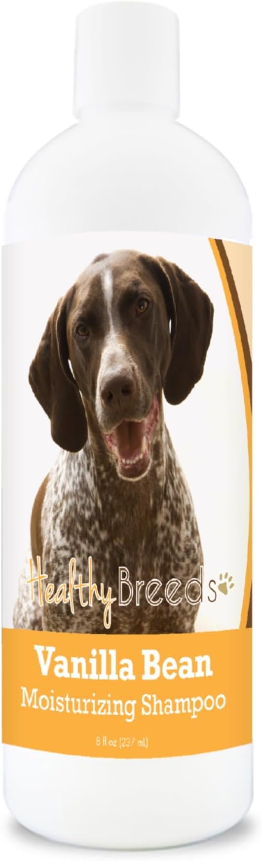 Healthy Breeds German Shorthaired Pointer Vanilla Bean Moisturizing Shampoo + Conditioner - with Vitamins A, D, E + Coconut Oil - 8 oz