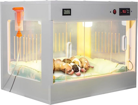 Intelligent Puppy Incubator Newborn Big Family Dog Kennel Pet Box Lab Heater Puppy Essentials Dog Crate