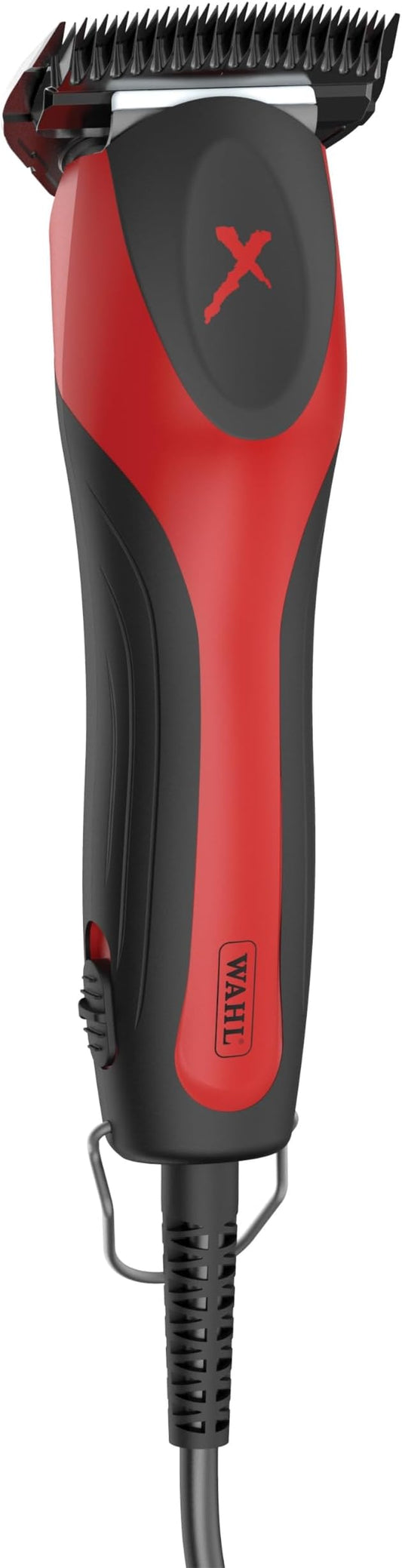 Wahl Professional Animal X-Block 2-Speed High Speed Cattle Fitting Clipper Kit, Red (#9597), 3.06LB (9597.0)