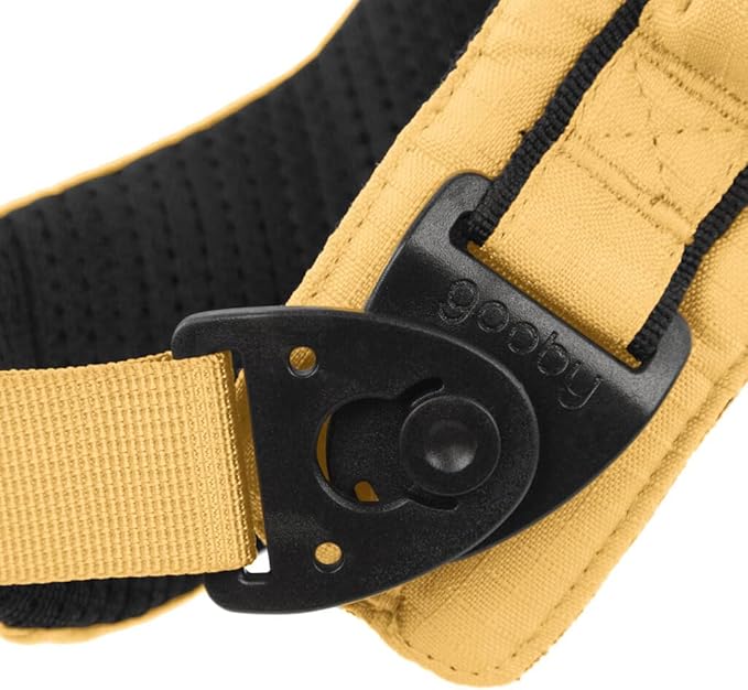 Gooby Lite Gear Z Harness - Scratch Resistant Ergonomic Harness with Shock Absorption - Head-in Harness for Small or Medium Dogs