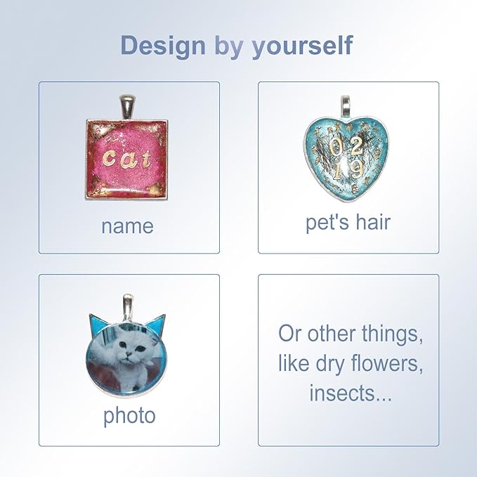 Pet Name Tags Personalized, ID Tags DIY kit for Dog&Cat, Customered Dog Tags with QR Code | Dynamic Profiles | Privacy Protected | Souvenir | with Rings (Cat)