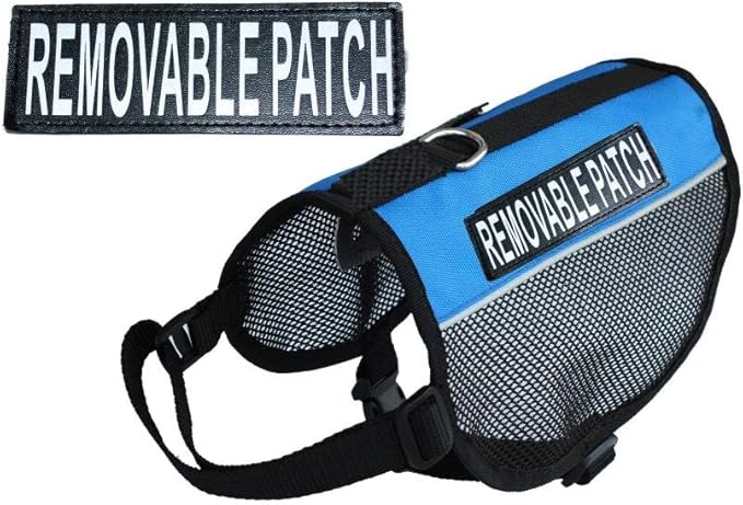 Deaf Dog Service Dog mesh Vest Harness Cool Comfort. Purchase Comes with 2 Reflective Deaf Dog pathces.Please Measure Your Dog Before Ordering