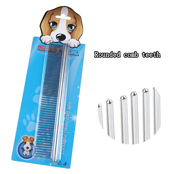 Small Dog Grooming Brush - Perfect for Shih Tzus, Yorkies, and Maltipoos - Ideal Puppy Hair Brushes for Maltese and Small Breeds