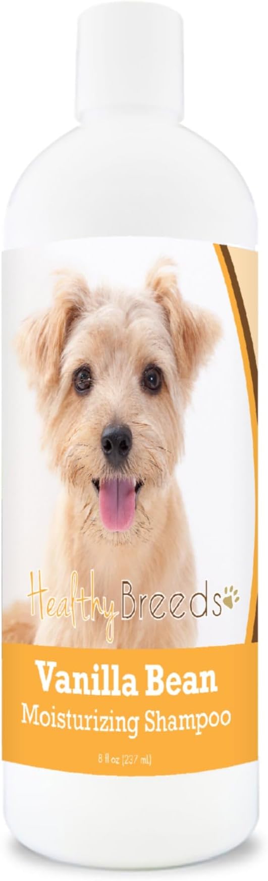 Healthy Breeds Norfolk Terrier Vanilla Bean Moisturizing Shampoo + Conditioner - with Vitamins A, D, E + Coconut Oil - 8 oz