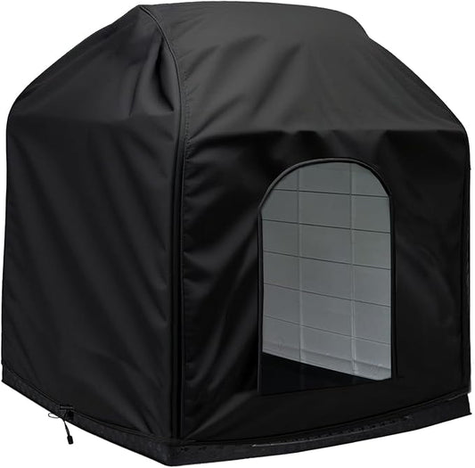 Protect Your Furry Friend with The Doghouse Cover - Waterproof, Easy to Use,39x37x41 inch
