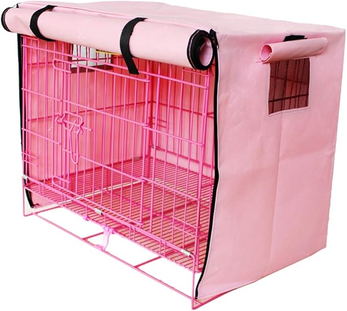 Pssopp Dog Crate Cover,Pet Kennel Cover Dog Cage Cover Dog Kennel Cover for Medium Dog (XL)