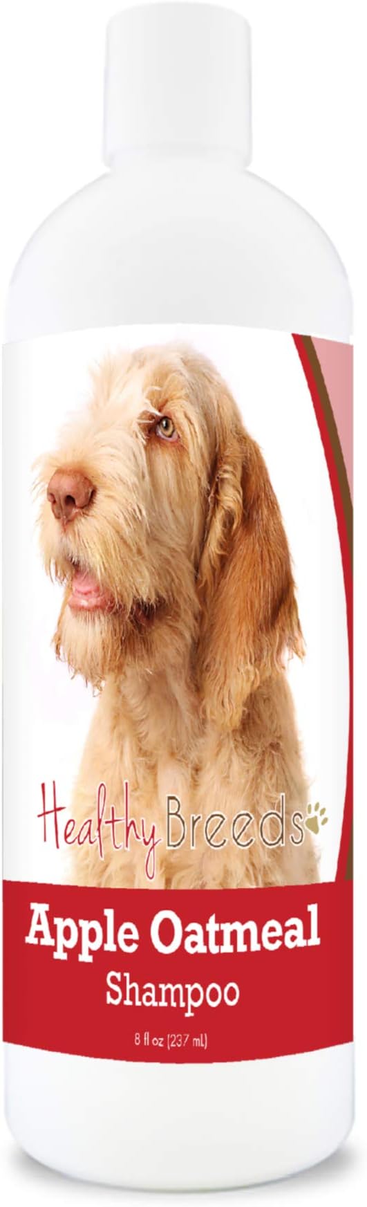 Healthy Breeds Spinoni Italiani Apple Oatmeal Dog Shampoo - All Natural, Tearless & Hypoallergenic Cleanser & Conditioner - Best for Dry, Itchy or Irritated Skin - 8 oz