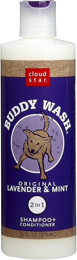 Cloud Star Buddy Wash Lavender & Mint 2-in-1 Dog Shampoo + Conditioner 16 Oz
