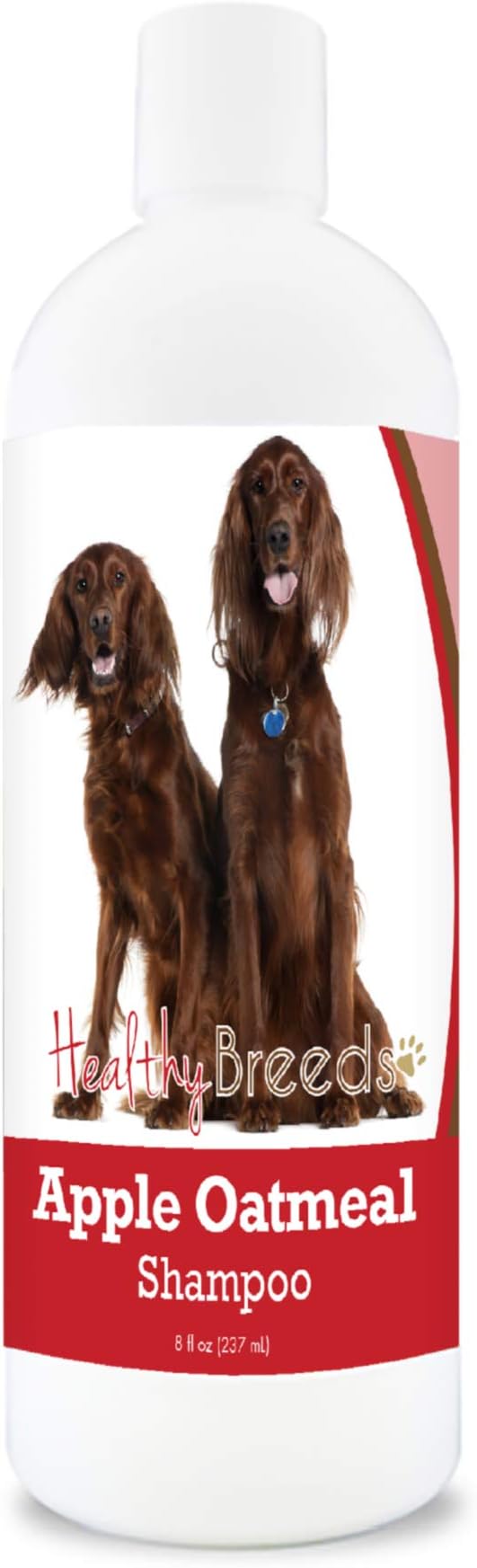 Healthy Breeds Irish Setter Apple Oatmeal Dog Shampoo - All Natural, Tearless & Hypoallergenic Cleanser & Conditioner - Best for Dry, Itchy or Irritated Skin - 8 oz