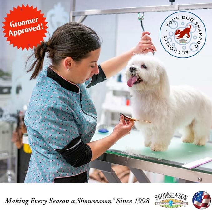Showseason® Sugar Cookie Pet Conditioner 1 Gallon | Long-Lasting Odor Eliminator | Paraben-Free | Biodegradable and Non-Toxic | Made in The USA