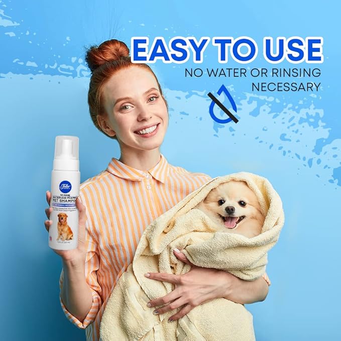 No-Rinse Waterless Foaming Pet Shampoo Refill (x2)