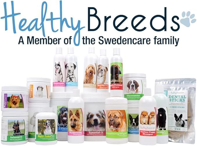 Healthy Breeds Wirehaired Vizsla Grooming Wipes 70 Count