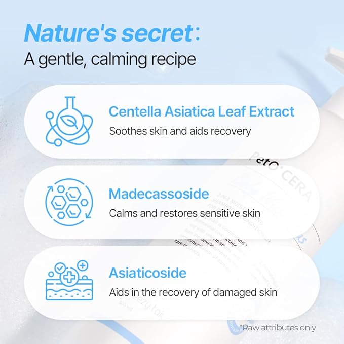 PetO’Cera Dog Shampoo Plus, All-in-One Dog Shampoo and Conditioner, Itch Relief, Moisturizing, Vet Approved, Hypoallergenic, Korean Pet Skin Care (16.9 fl oz/500ml)