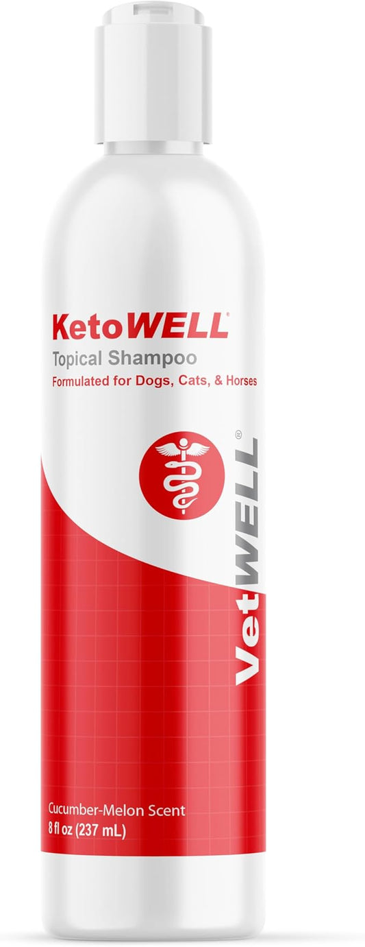 KetoWELL Topical Shampoo for Dogs & Cats - 8 oz