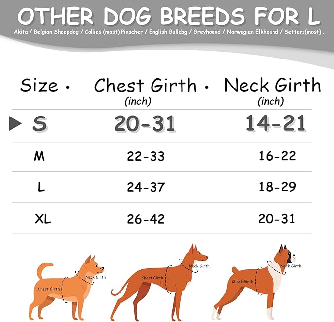 AUROTH Dog Harness Small Sized Dog, Small No Pull Dog Harness, Dog Harness for Small Dogs, Harness Small Size Dog Vest Harness with Handle, Black S