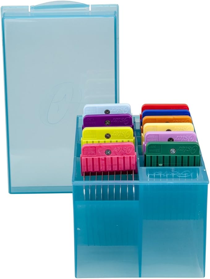 Oster 10-Piece Stainless Steel Pet Clipper Guide Comb Kit (078936-100-000)