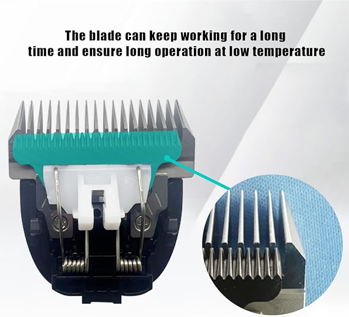 1Pack Flash Clipper Professional Detachable Replacement Blades,Compatible with Kenchii Flash Clipper Blade（Size 7F-3mm ）