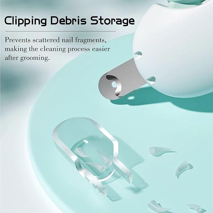 Dog Nail Clipper Cat Nail Trimmer, Adjustable Aperture, Safety-First Design, Inbuilt Nail File for Pets Claw Care Pet Grooming