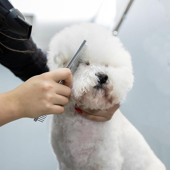 Multifunctional 6 in 1 Dog Grooming kit,cat grooming kit, dog grooming scissors, Stainless Steel Grooming Kit with Titanium Coating for Dogs and Cats.