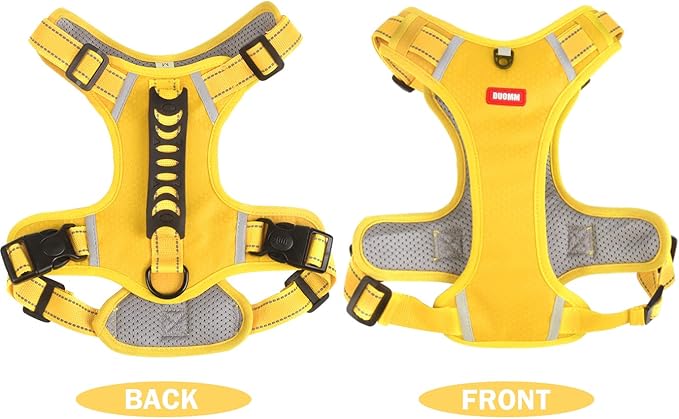No Pull Dog Harness Reflective No Choke Pet Padded Vest Harness for Small Medium Large Dogs,Breathable Heavy Duty Dog Walking Harness with Easy Control Handle for Outdoor Training Running