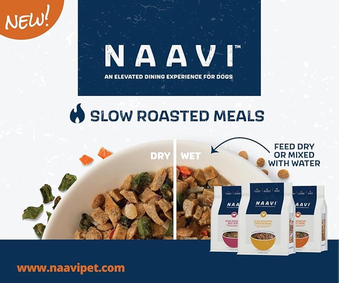 Slow Roasted Turkey Bowl with Ancient Grains, Vegetables & Fruits, Premium Dog Food Topper for Adult Dogs - 4lb