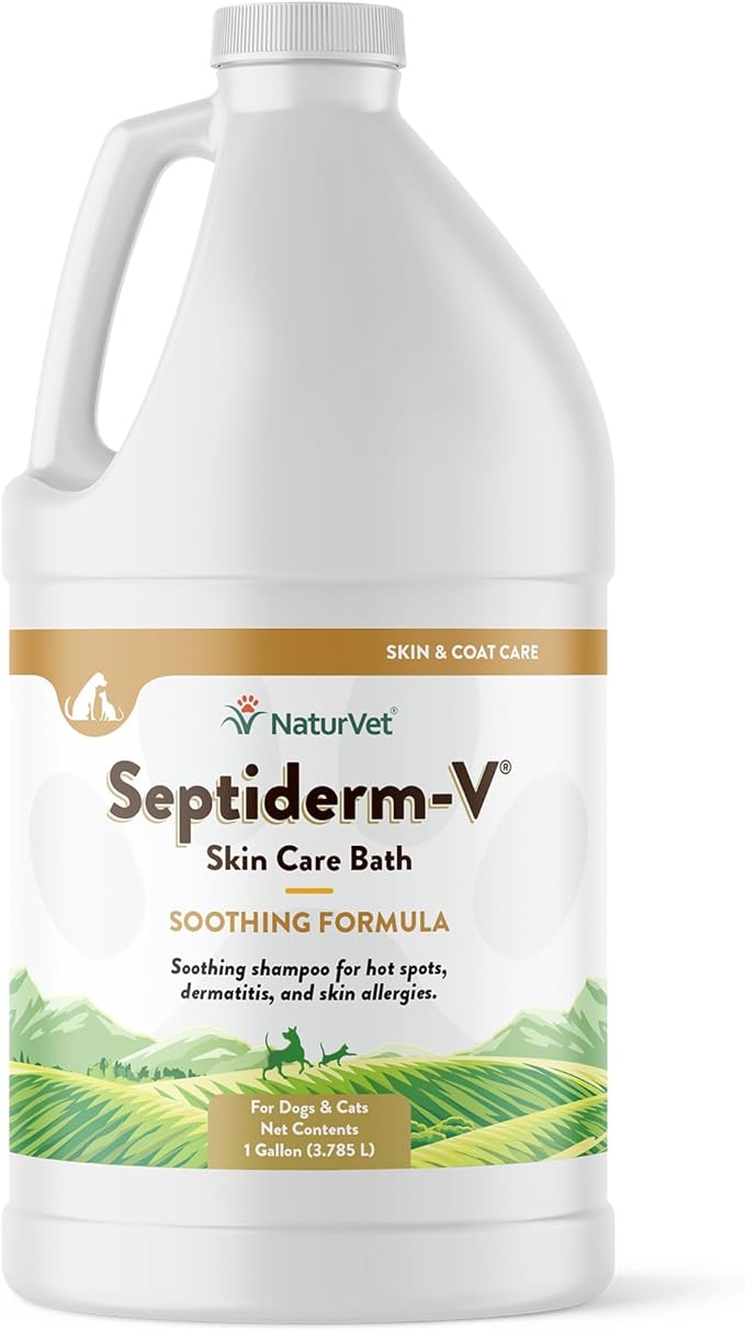 NaturVet Septiderm-V Bath 1 Gallon