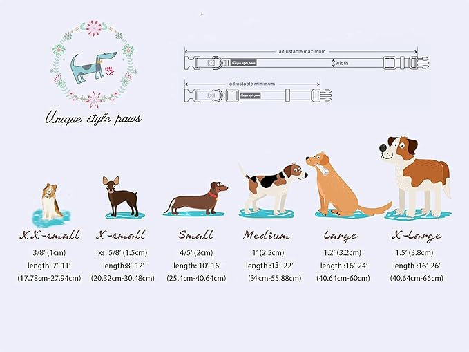 Unique Style Paws St. Patrick's Day Dog Collar with Bow Green Clover Dog Collar Bowtie Bowtie Collar for Large Medium Small Dogs