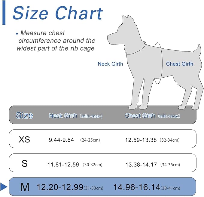 Dog Harness for Small Dogs, Small Dog Harness and Leash Set, Honeycomb Grid, Reflective Lightweight Harness & Anti-Twist Pet Lead,Dog Harness(Multi Color, Size: XS-S-M) (M, Sapphire Blue)
