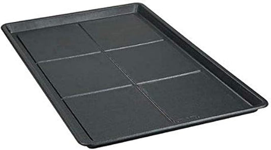 ProSelect Replacement Floor Trays - Durable Easy-to-Clean Plastic Trays for Everlasting Crates - X-Small, 18" x 12", Black