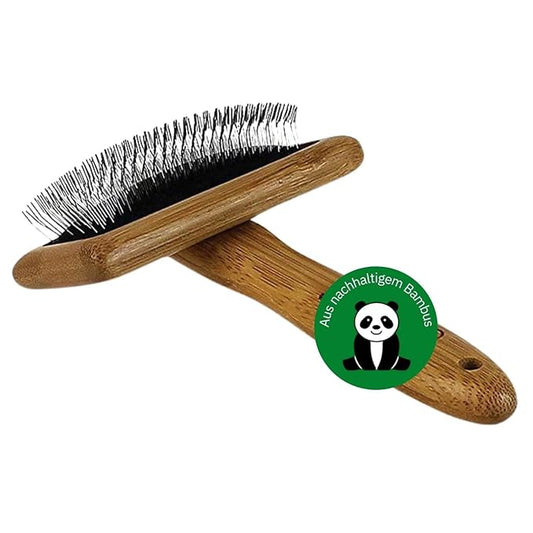 Slicker Brush with Stainless Steel Pins for Pets, Medium