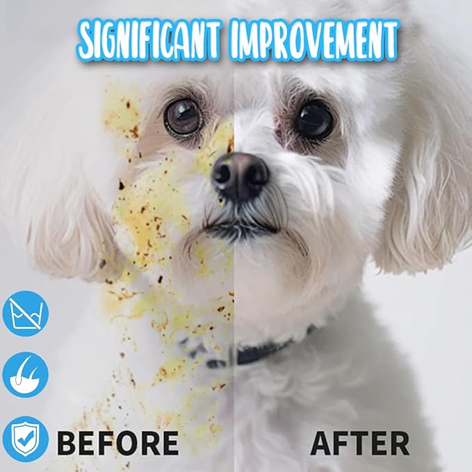 Dog and Cat Cleaning Gloves, Cleaning and Deodorizing Grooming Gloves, Dog and Cat Fur Face, Ears, Eyes, Paws Cleaner, Pet Grooming Wipes, Nourishing Fur, for Daily Care and Travel, No Rinse (12 Pcs)