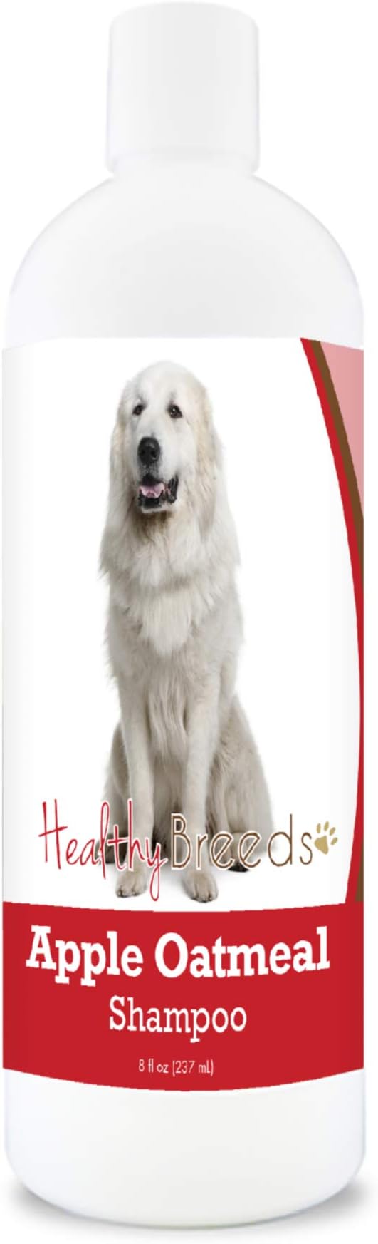 Healthy Breeds Great Pyrenees Apple Oatmeal Dog Shampoo - All Natural, Tearless & Hypoallergenic Cleanser & Conditioner - Best for Dry, Itchy or Irritated Skin - 8 oz
