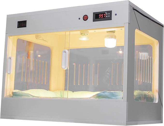 Intelligent Puppy Incubator Newborn Big Family Dog Kennel Pet Box Lab Heater Puppy Essentials Dog Crate