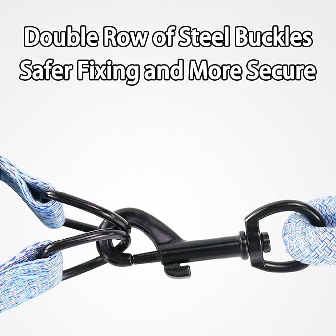 Dog Harness and Leash Set, No Pull Soft Mesh Pet Harness, Adjustable Puppy Vest for Small Medium Large Dogs (Blue, XL)