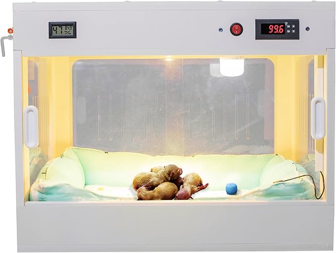 Intelligent Puppy Incubator Newborn Big Family Dog Kennel Pet Box Lab Heater Puppy Essentials Dog Crate