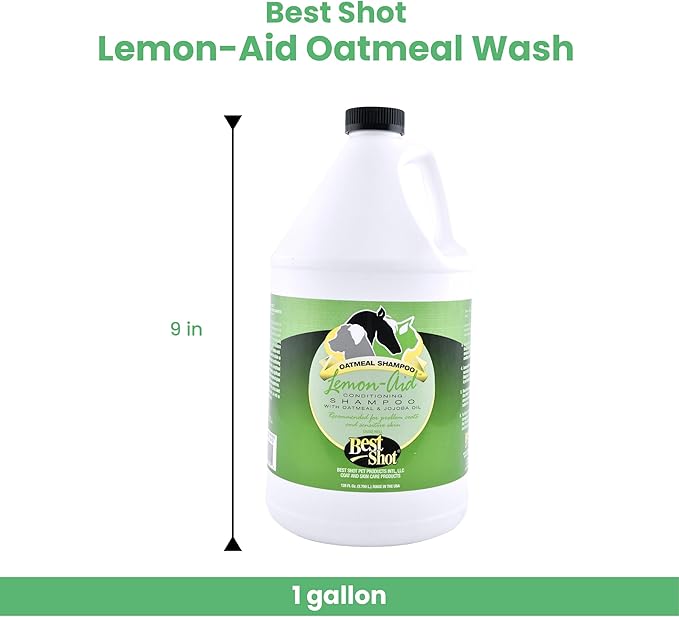 Best Shot Lemon-Aid Oatmeal Wash, 1 Gallon