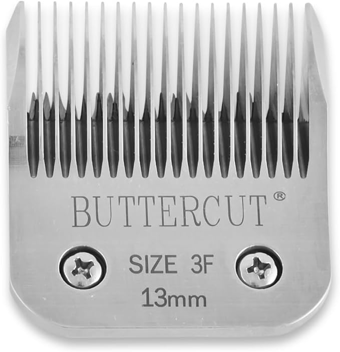Geib Buttercut 8 Pack Dog Clipper Blades – Grooming Kit – Carbonized Steel Construction, Long-Lasting Durable Blades