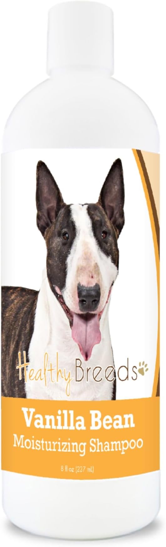 Healthy Breeds Miniature Bull Terrier Vanilla Bean Moisturizing Shampoo + Conditioner - with Vitamins A, D, E + Coconut Oil - 8 oz