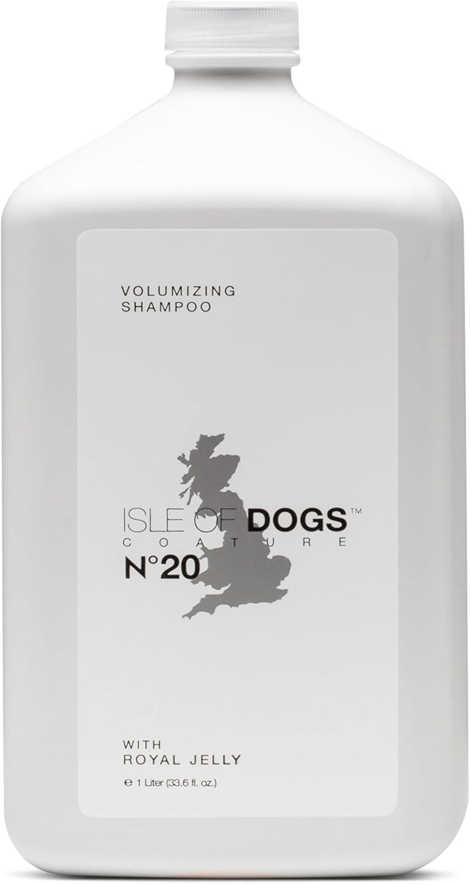 Isle of Dogs Coature No. 20 Royal Jelly Dog Shampoo for thin or shedding coats, 1 liter