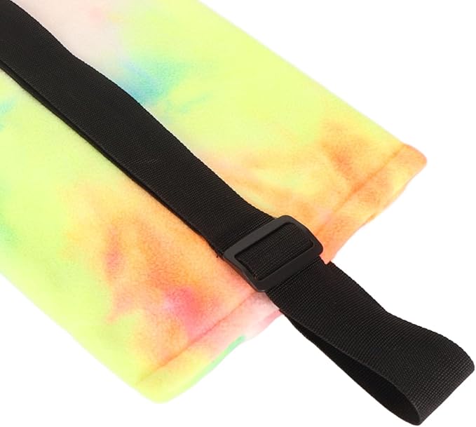 Reptile Sling Carrier, Soft Adjustable Strap Comfortable to Use Bearded Dragon Sling for Outdoor Travel Walking Rest (Iridescence)