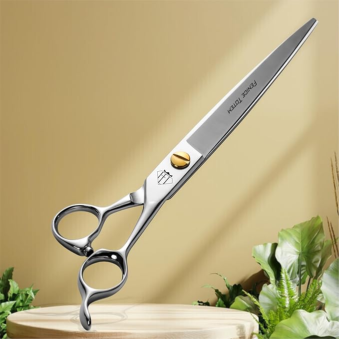 Dog Grooming Scissors: 8.0" Pet Shears Made Of Japanese VG10 Advanced Stainless Steel Professional Grooming Scissors for Dogs Cats and Other Pets